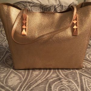 Brand New Ted Baker rose gold purse